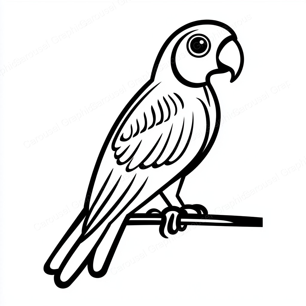 Parrot Vector Graphic preview