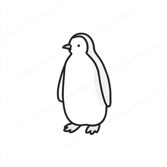 Penguin Vector Graphic preview
