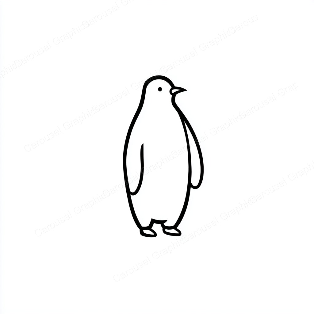 Penguin Vector Graphic preview