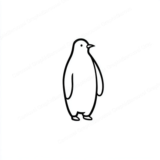 Penguin Vector Graphic preview