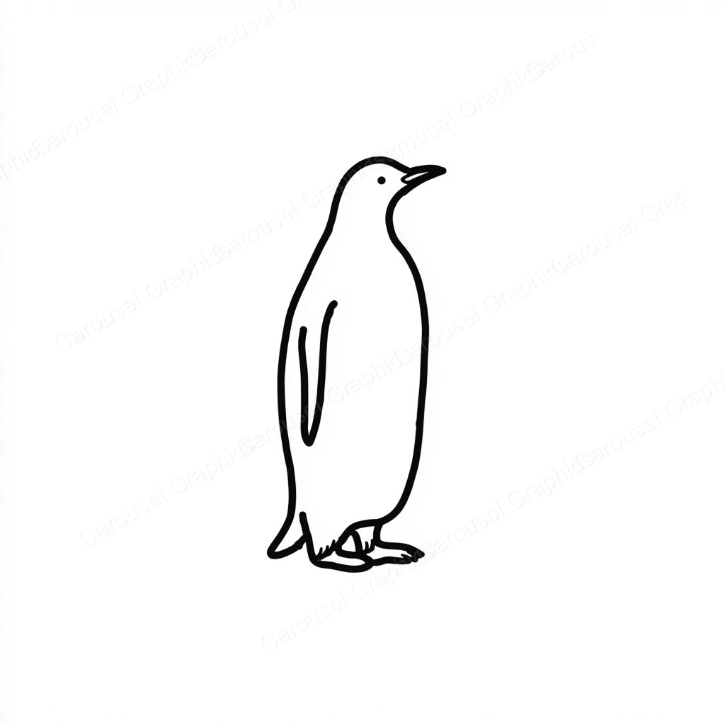 Penguin Vector Graphic preview