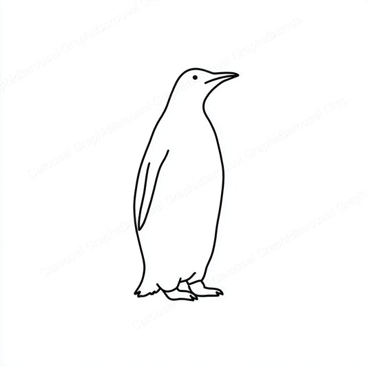 Penguin Vector Graphic preview