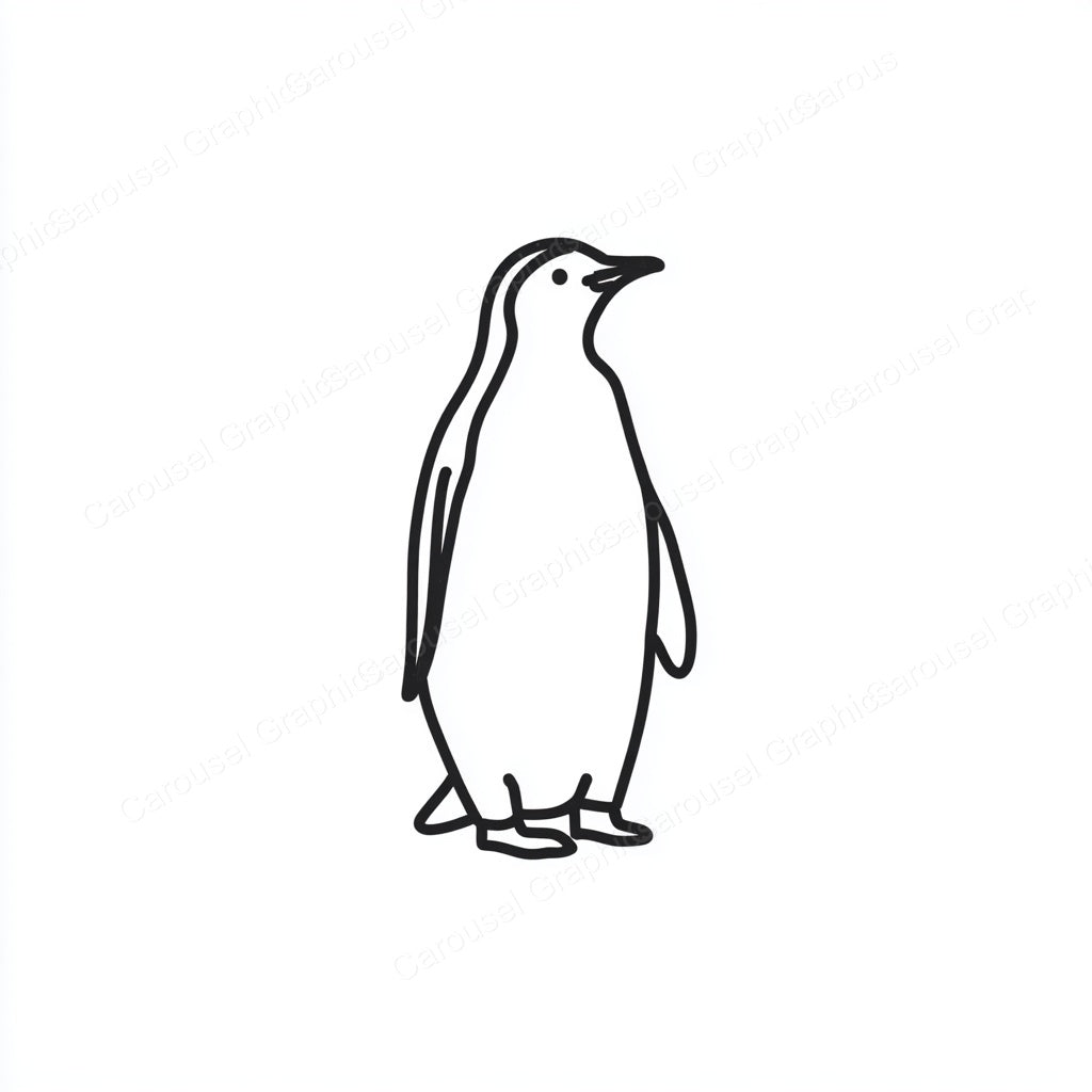 Penguin Vector Graphic preview