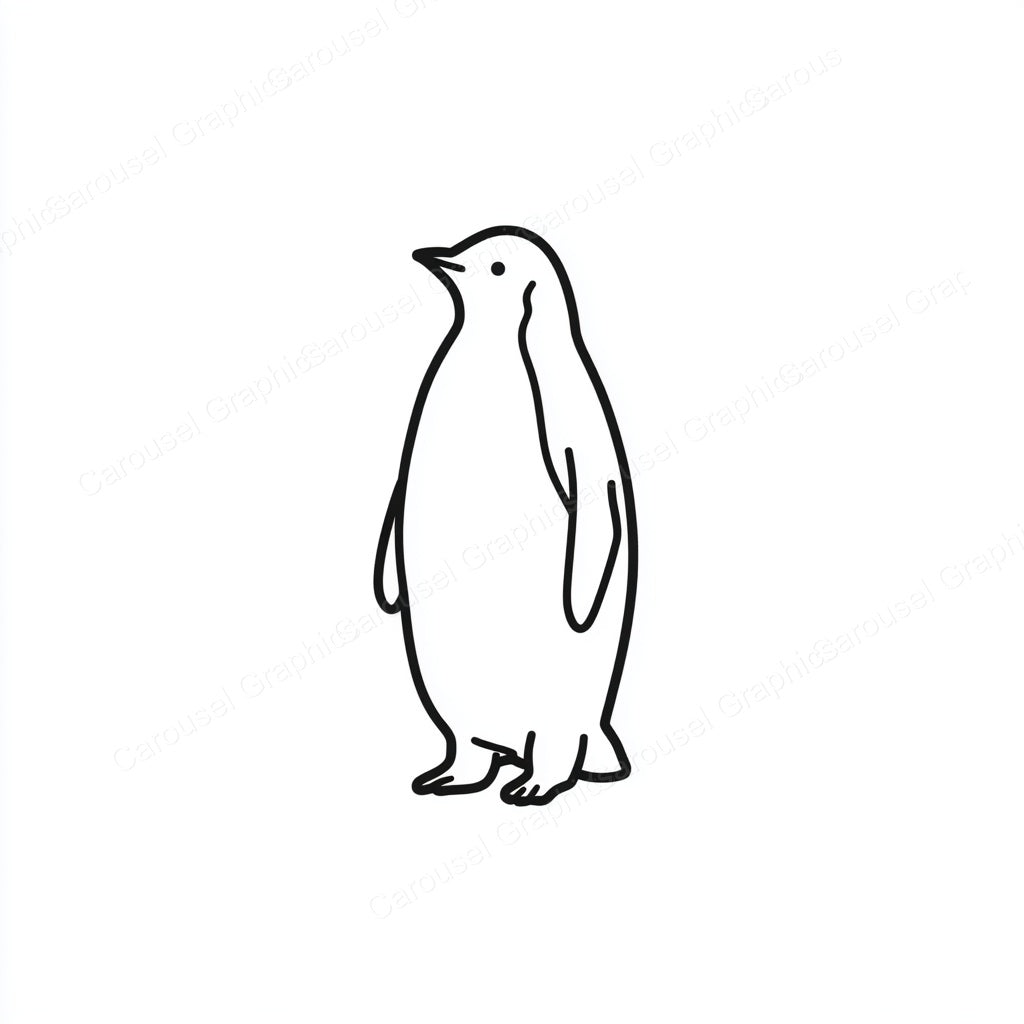Penguin Vector Graphic preview