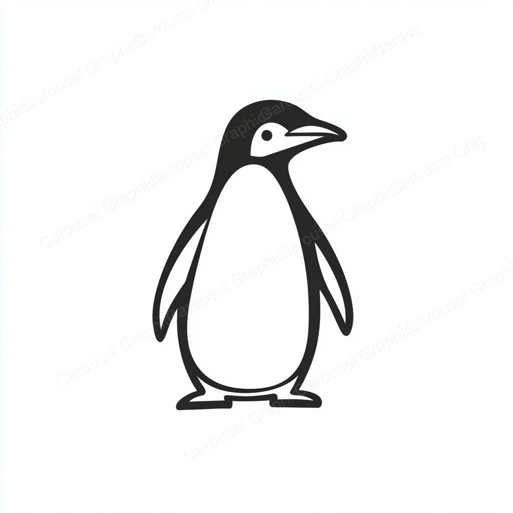 Penguin Vector Graphic preview