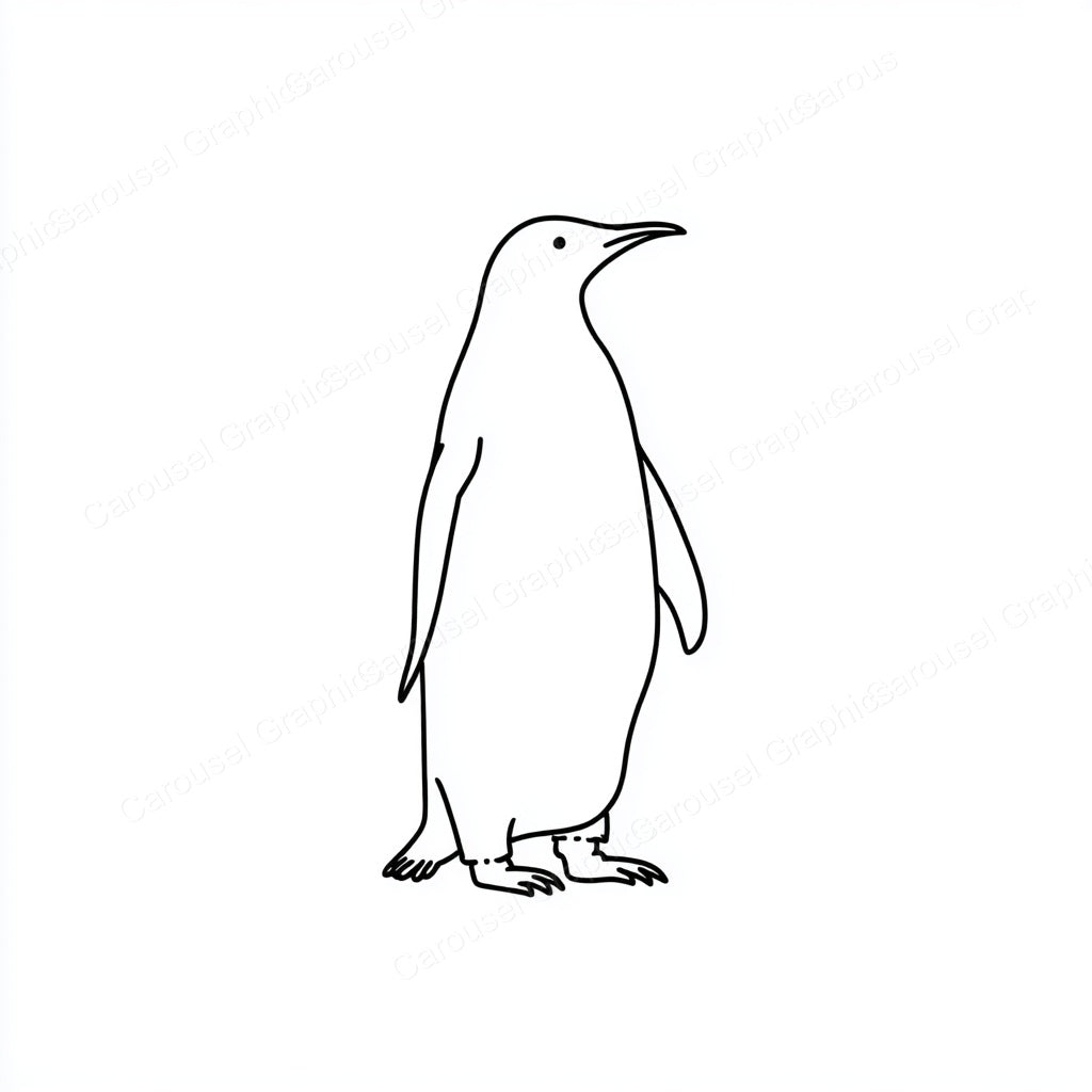 Penguin Vector Graphic preview