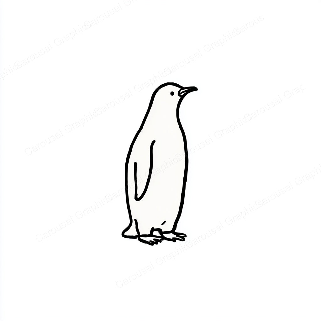 Penguin Vector Graphic preview