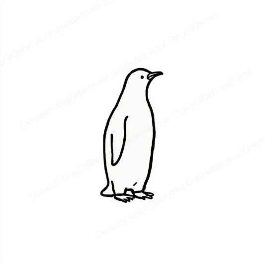 Penguin Vector Graphic preview