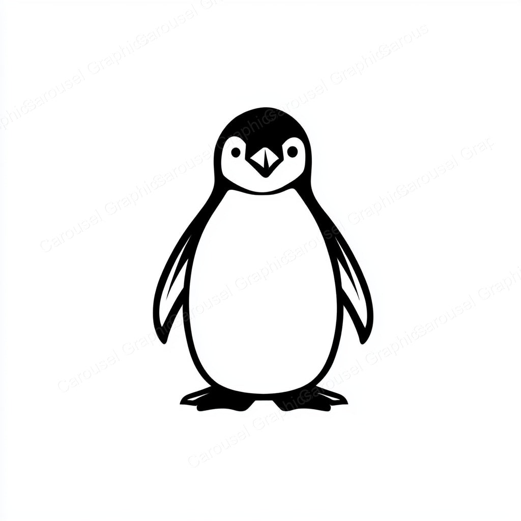 Penguin Vector Graphic preview
