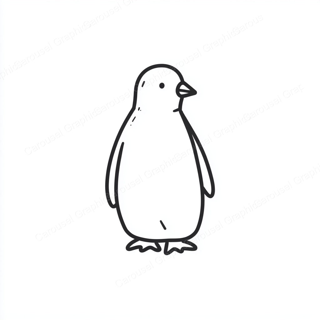 Penguin Vector Graphic preview