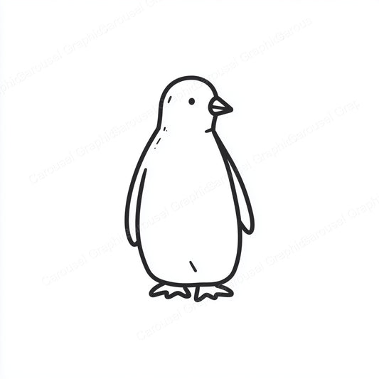 Penguin Vector Graphic preview