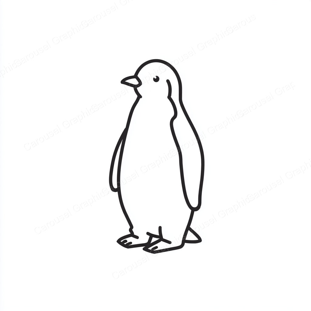 Penguin Vector Graphic preview