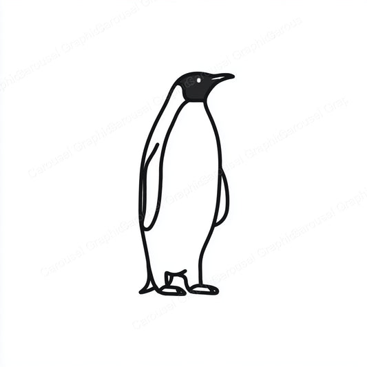 Penguin Vector Graphic preview