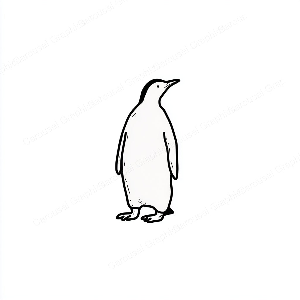 Penguin Vector Graphic preview