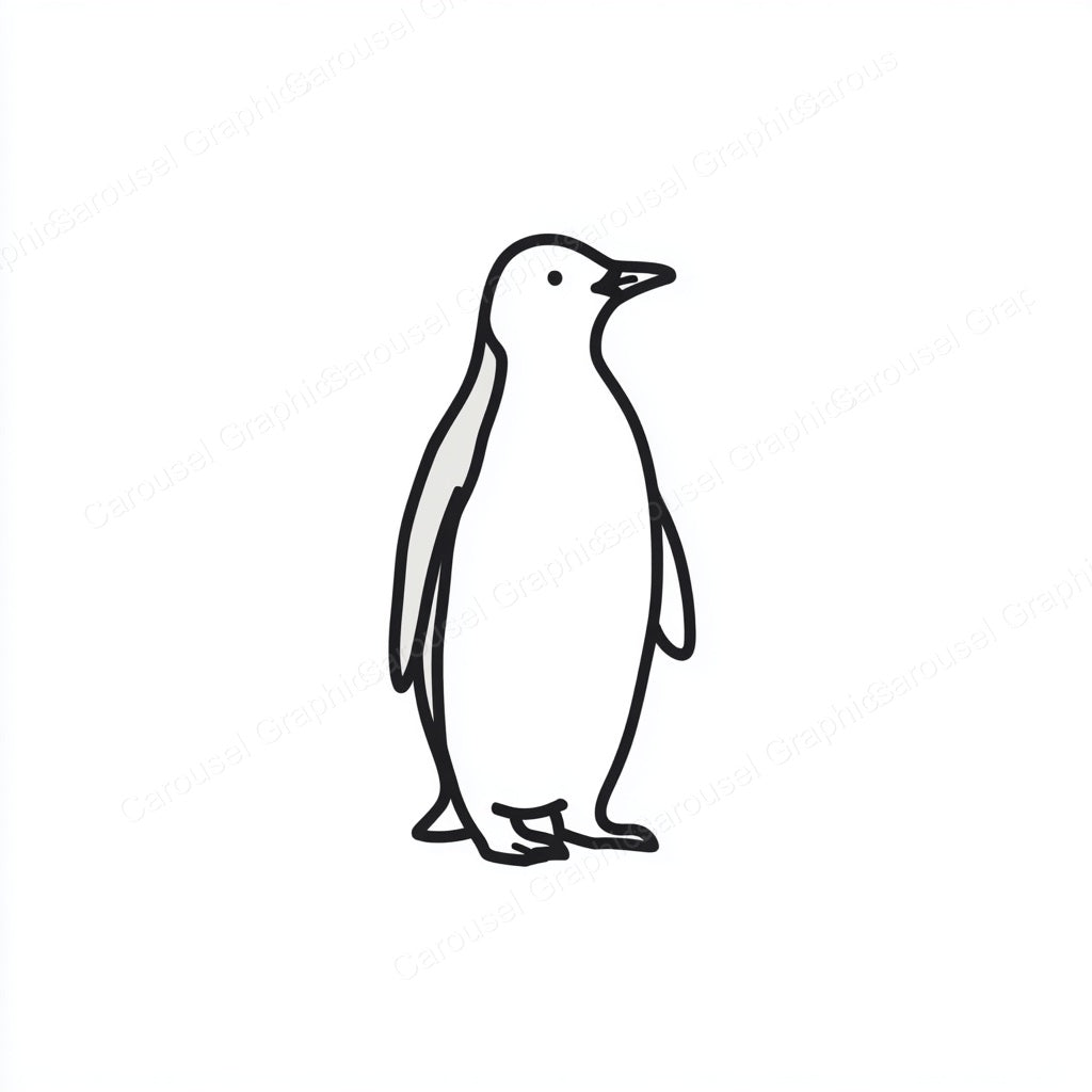 Penguin Vector Graphic preview