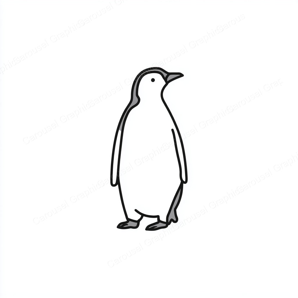 Penguin Vector Graphic preview