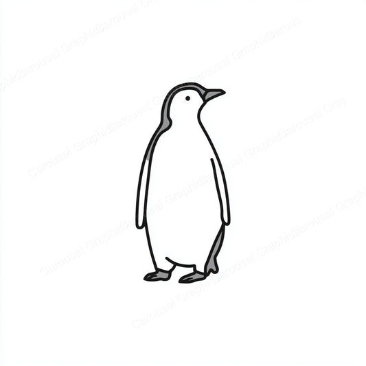 Penguin Vector Graphic preview