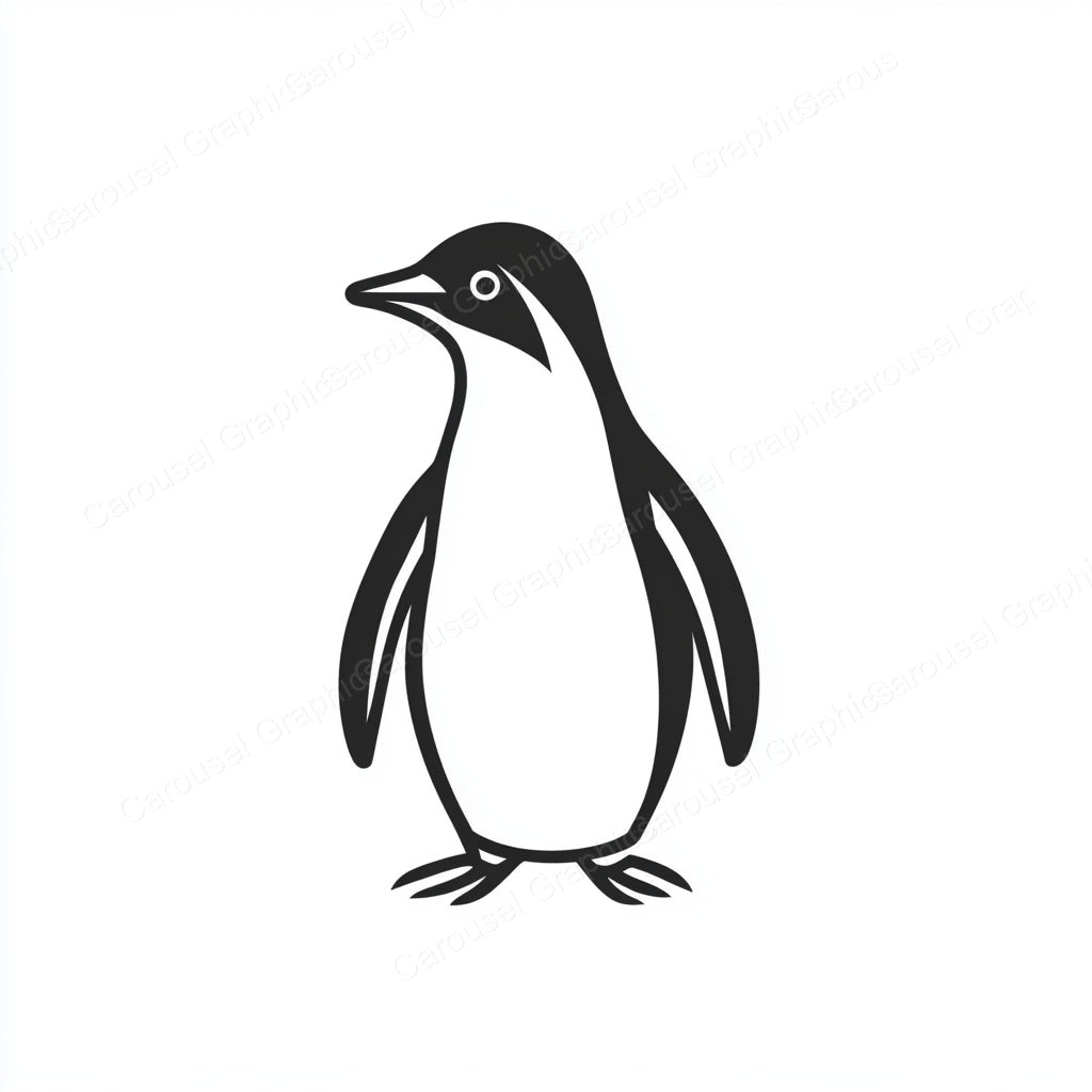 Penguin Vector Graphic preview