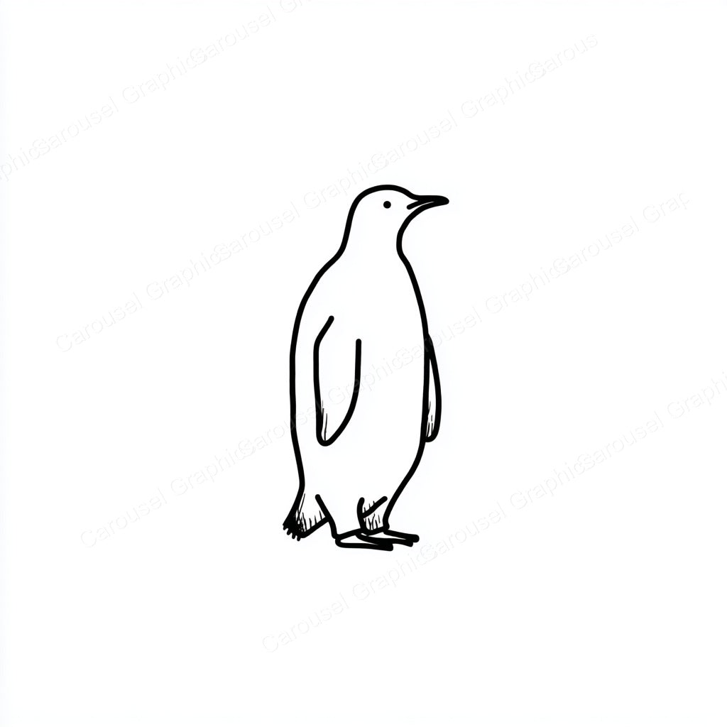 Penguin Vector Graphic preview