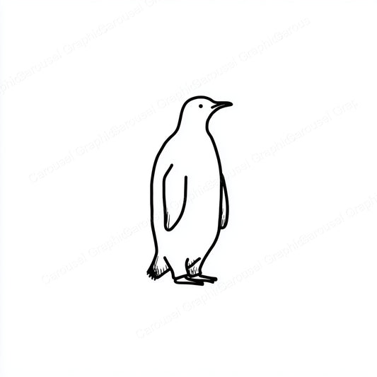 Penguin Vector Graphic preview