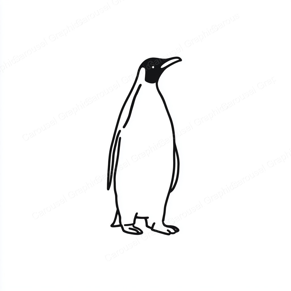 Penguin Vector Graphic preview