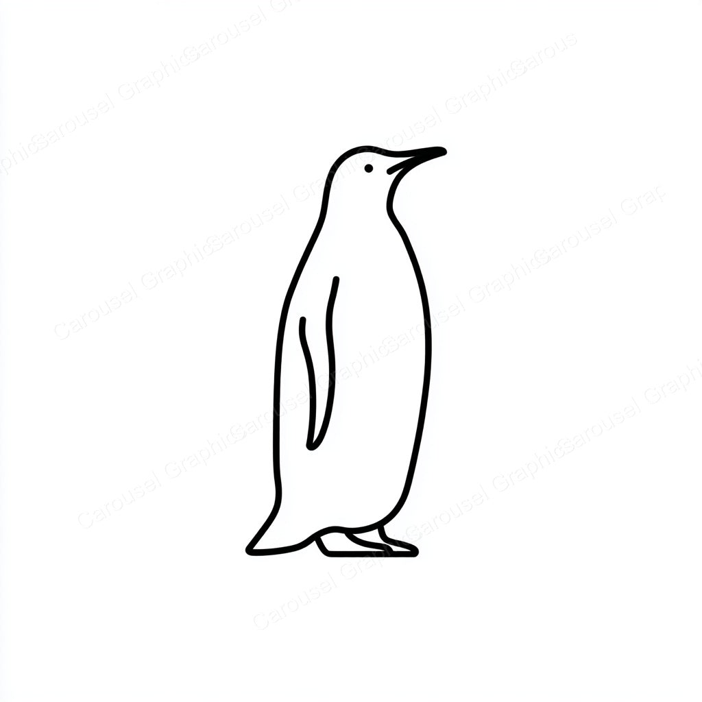 Penguin Vector Graphic preview
