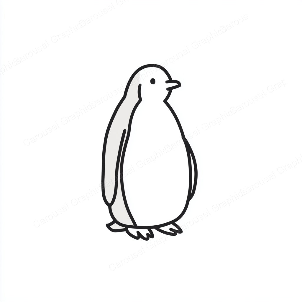 Penguin Vector Graphic preview