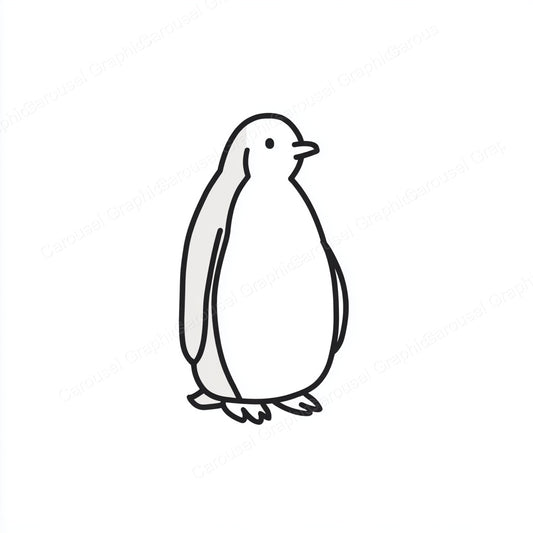 Penguin Vector Graphic preview