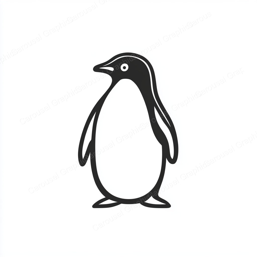 Penguin Vector Graphic preview