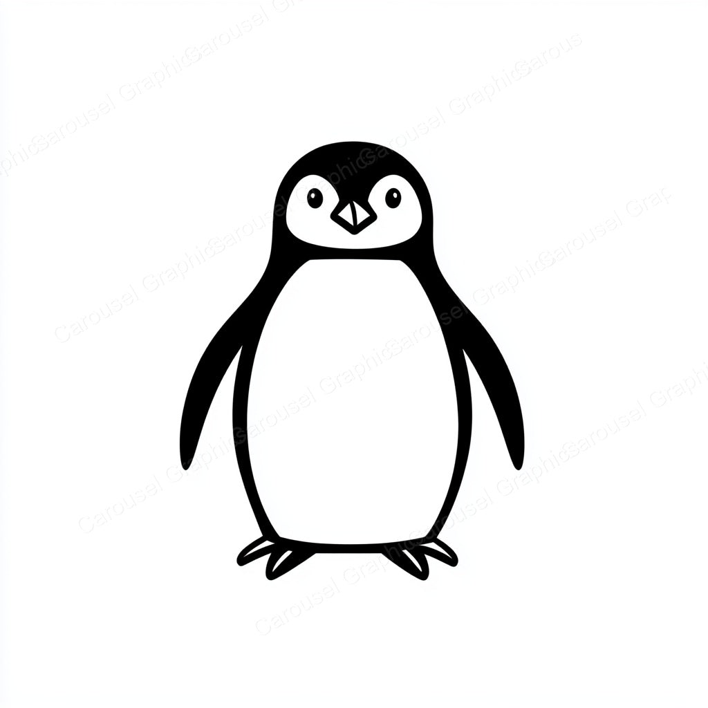Penguin Vector Graphic preview