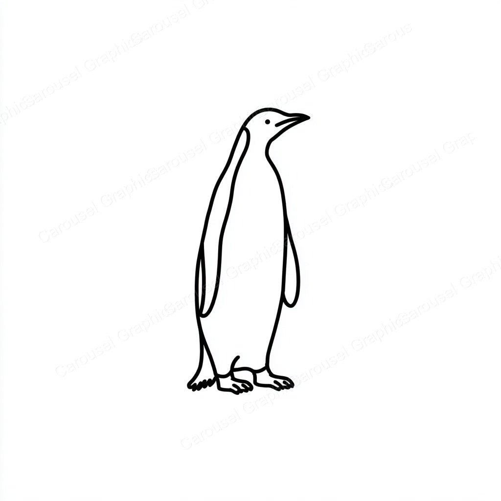 Penguin Vector Graphic preview
