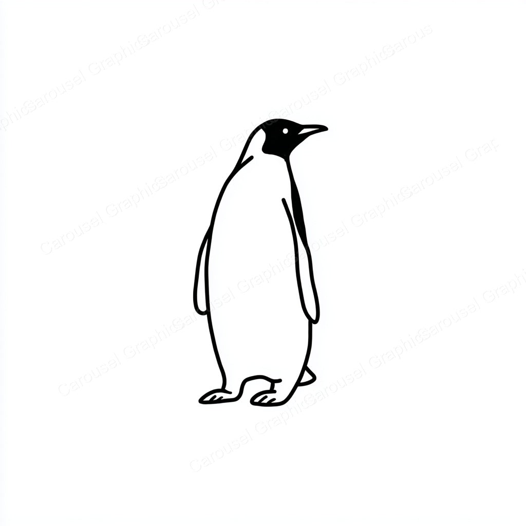 Penguin Vector Graphic preview