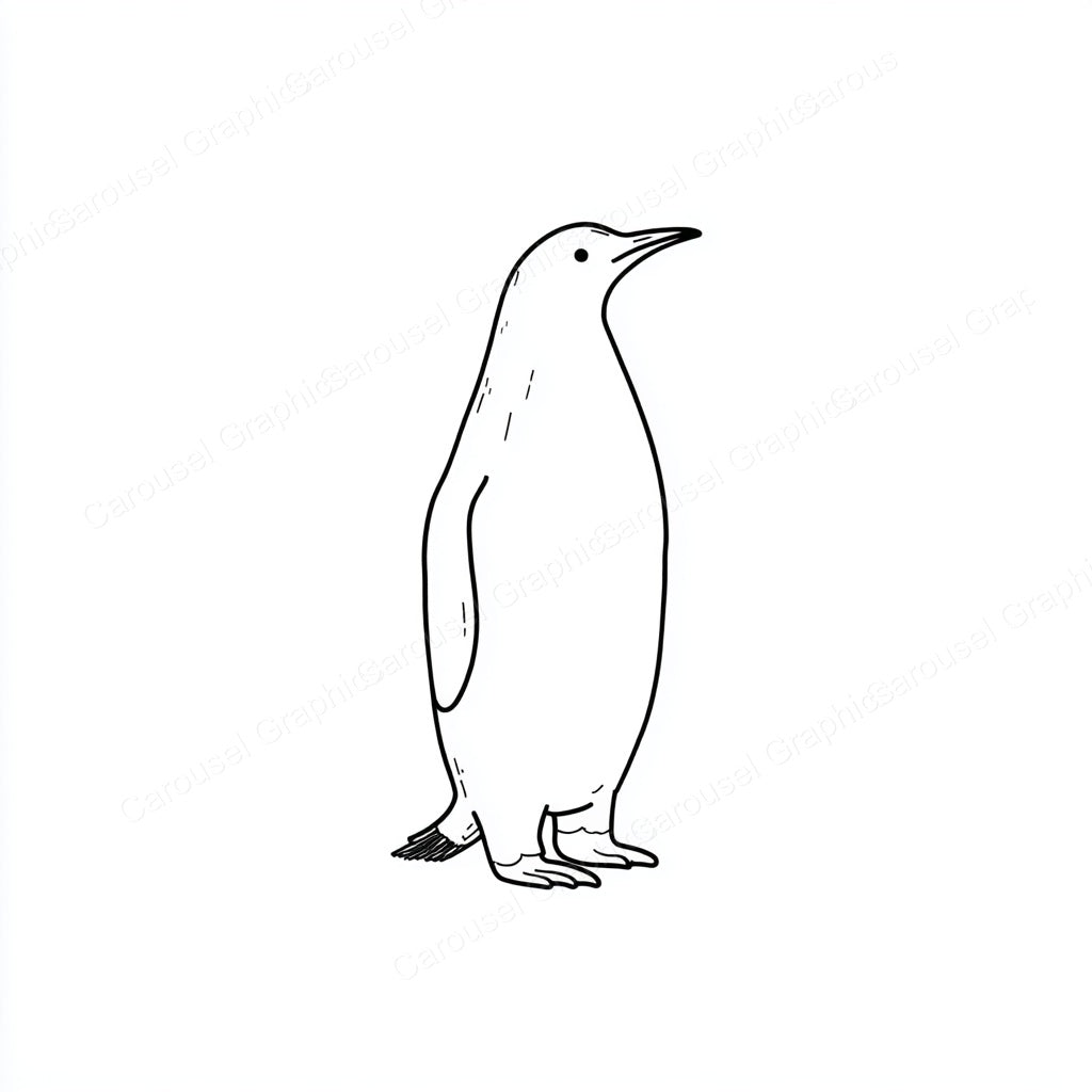 Penguin Vector Graphic preview