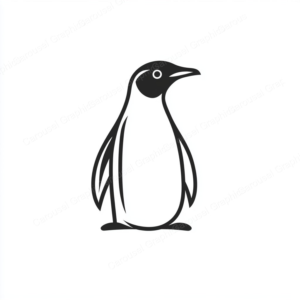 Penguin Vector Graphic preview