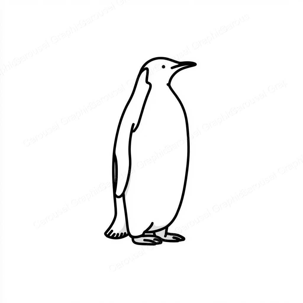 Penguin Vector Graphic preview