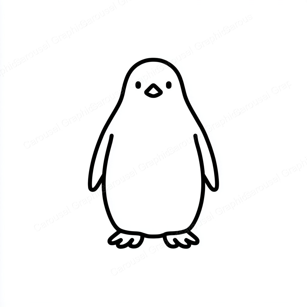 Penguin Vector Graphic preview