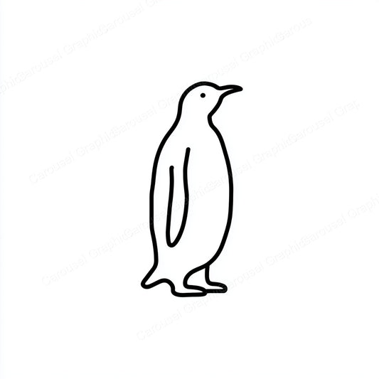 Penguin Vector Graphic preview