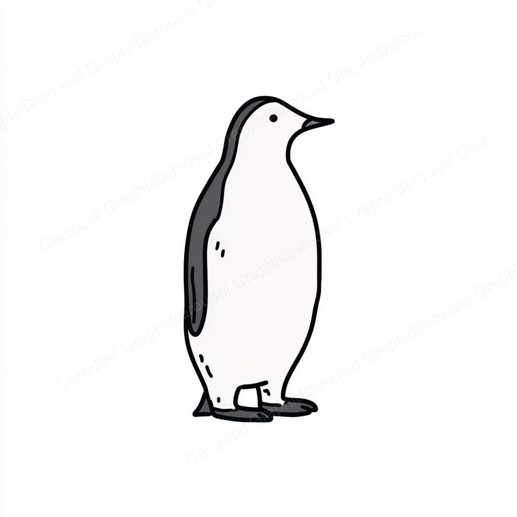 Penguin Vector Graphic preview