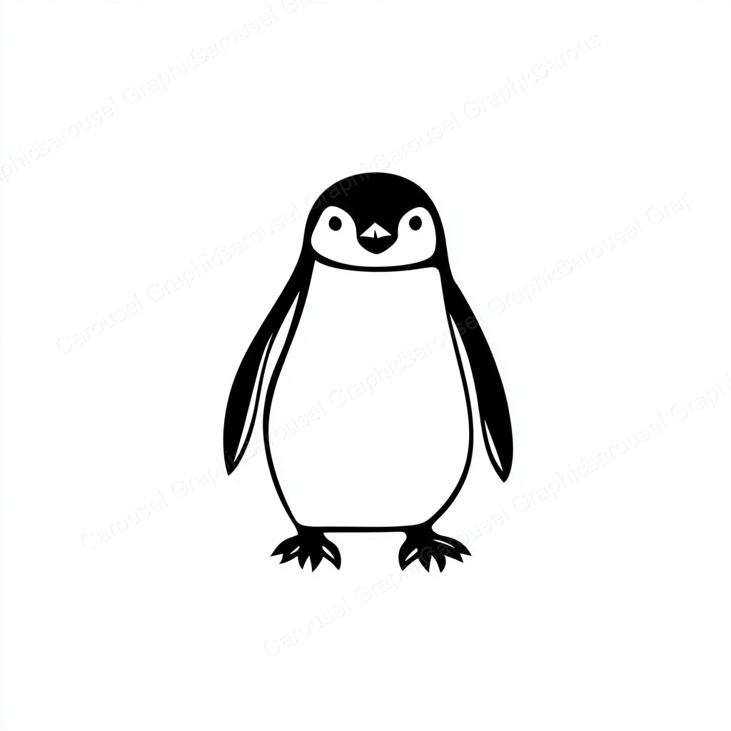 Penguin Vector Graphic preview