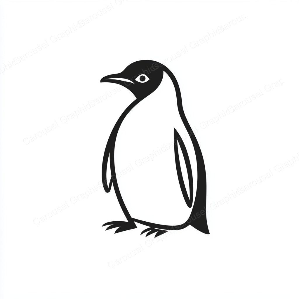 Penguin Vector Graphic preview