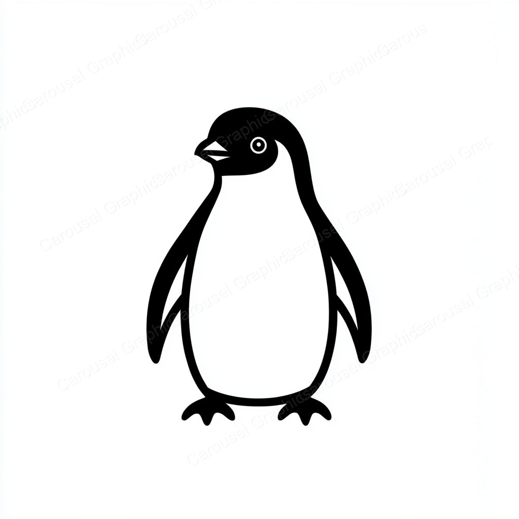 Penguin Vector Graphic preview