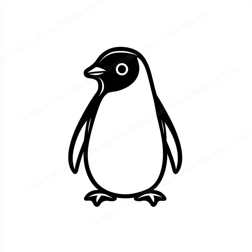 Penguin Vector Graphic preview