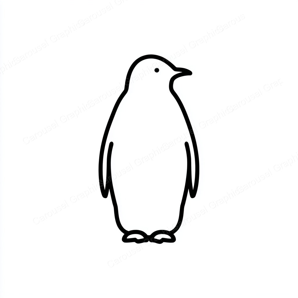 Penguin Vector Graphic preview