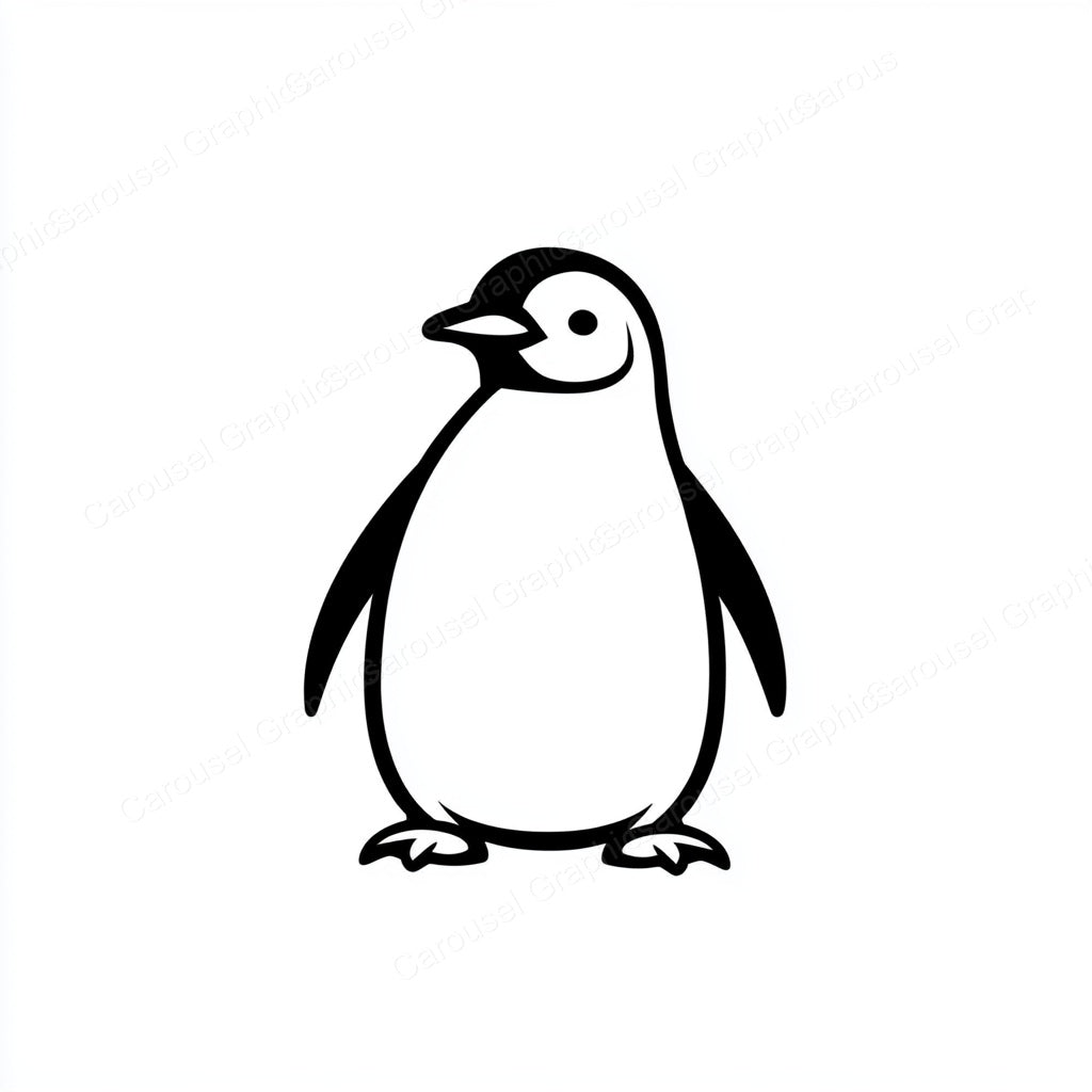 Penguin Vector Graphic preview