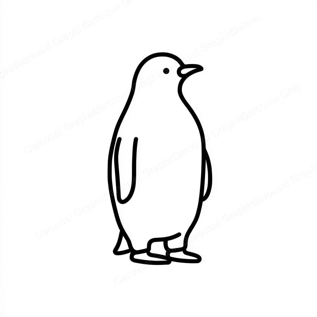 Penguin Vector Graphic preview