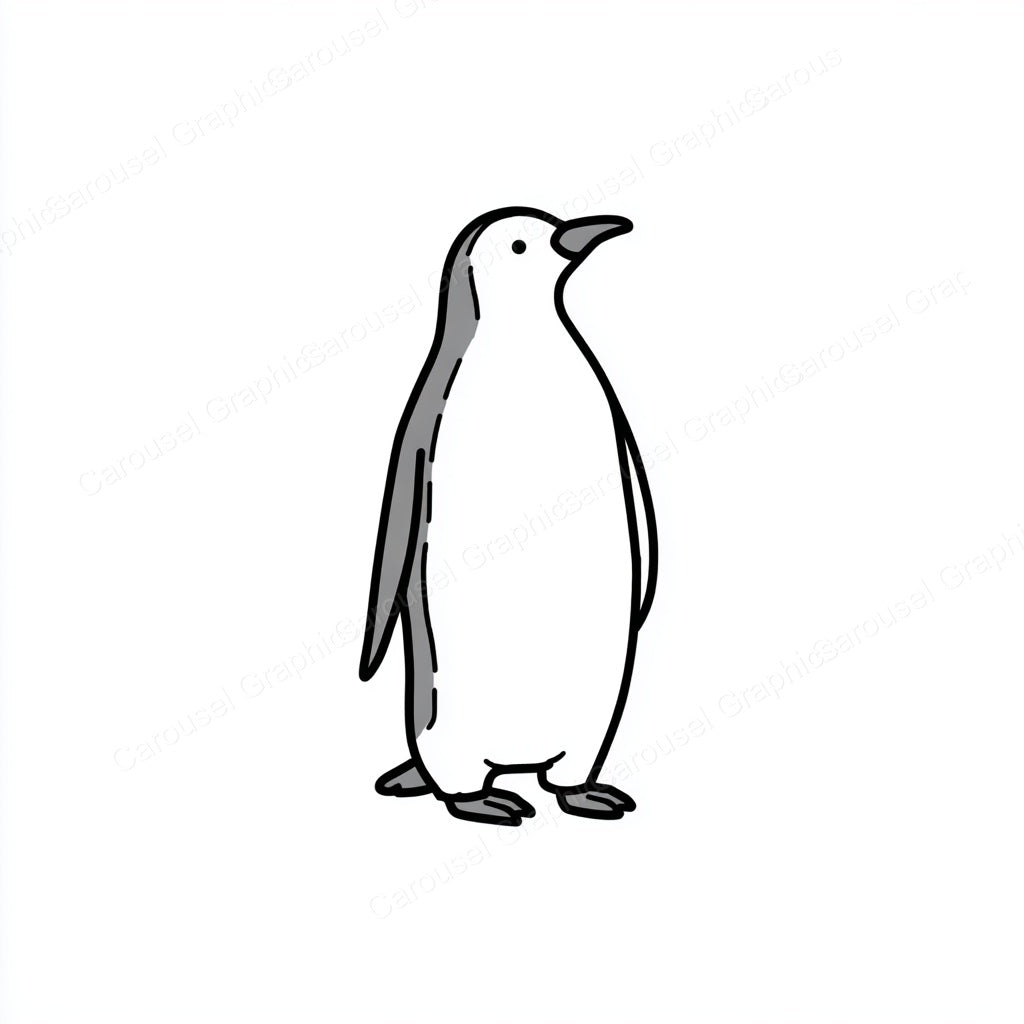 Penguin Vector Graphic preview