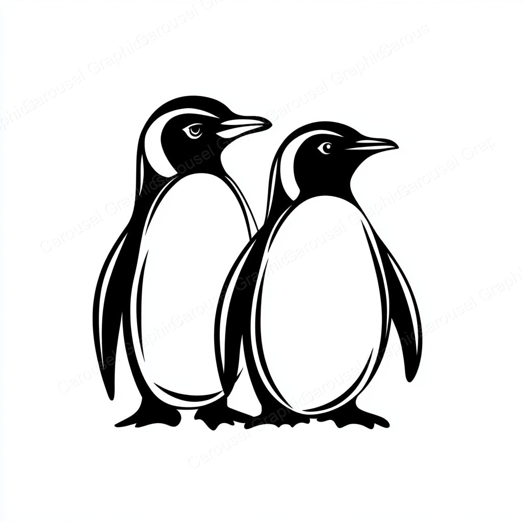 Penguin Vector Graphic preview