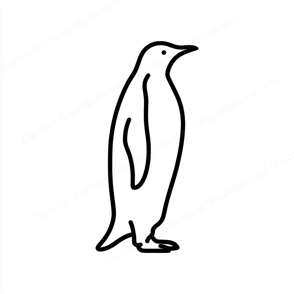 Penguin Vector Graphic preview