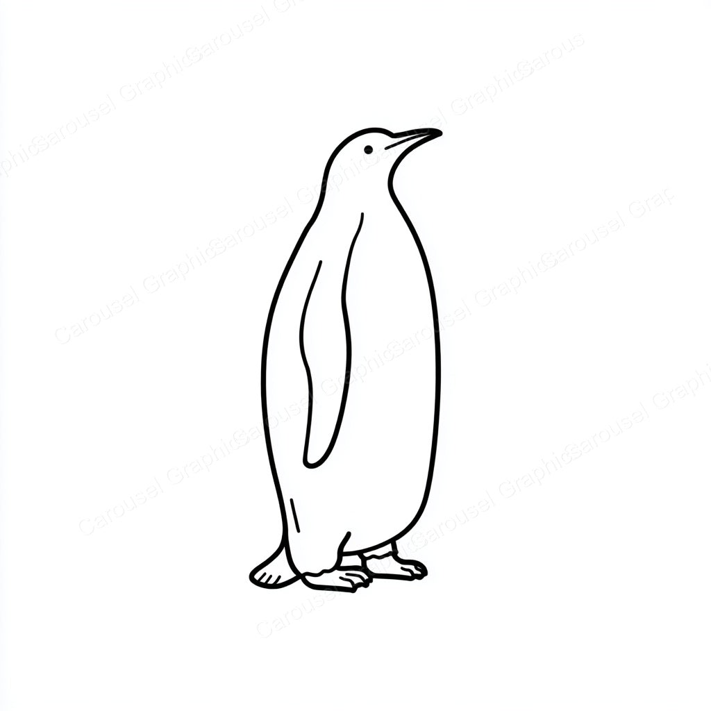 Penguin Vector Graphic preview