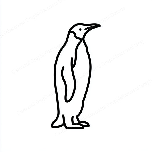 Penguin Vector Graphic preview
